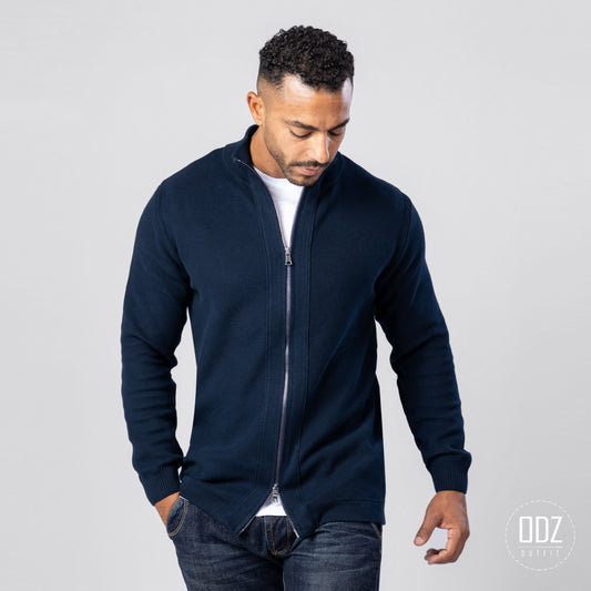 Zipper Cardigan