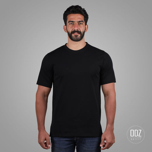 Black oversize T-shirt