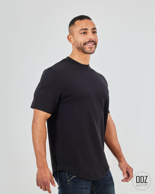 Relaxed Curved Strings T-shirt