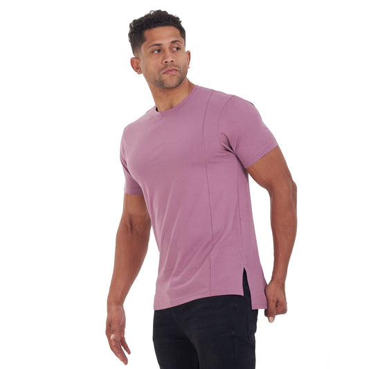 Purple Split Strings T-shirt