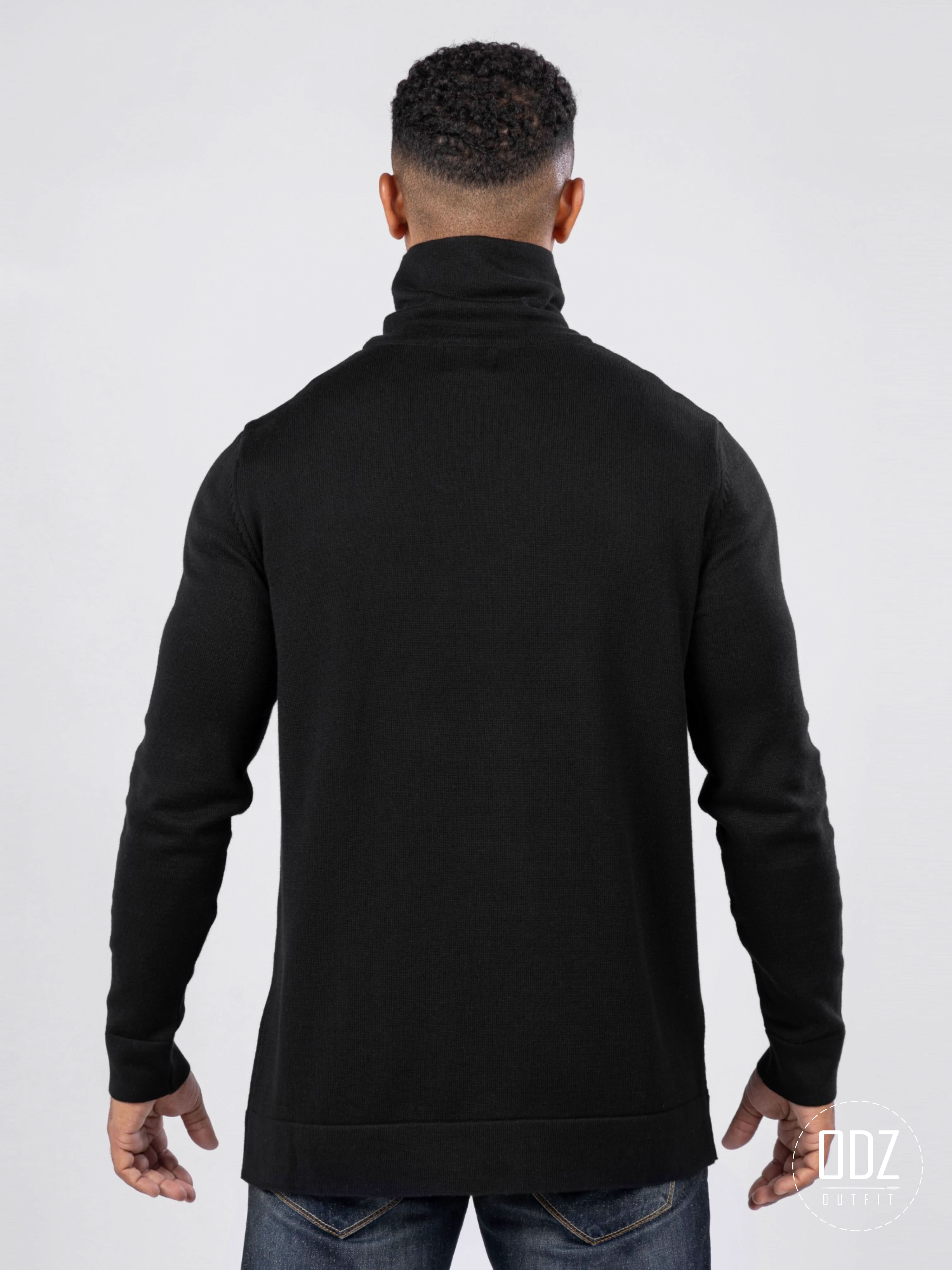 Drape Neck Knit – ODZ outfit