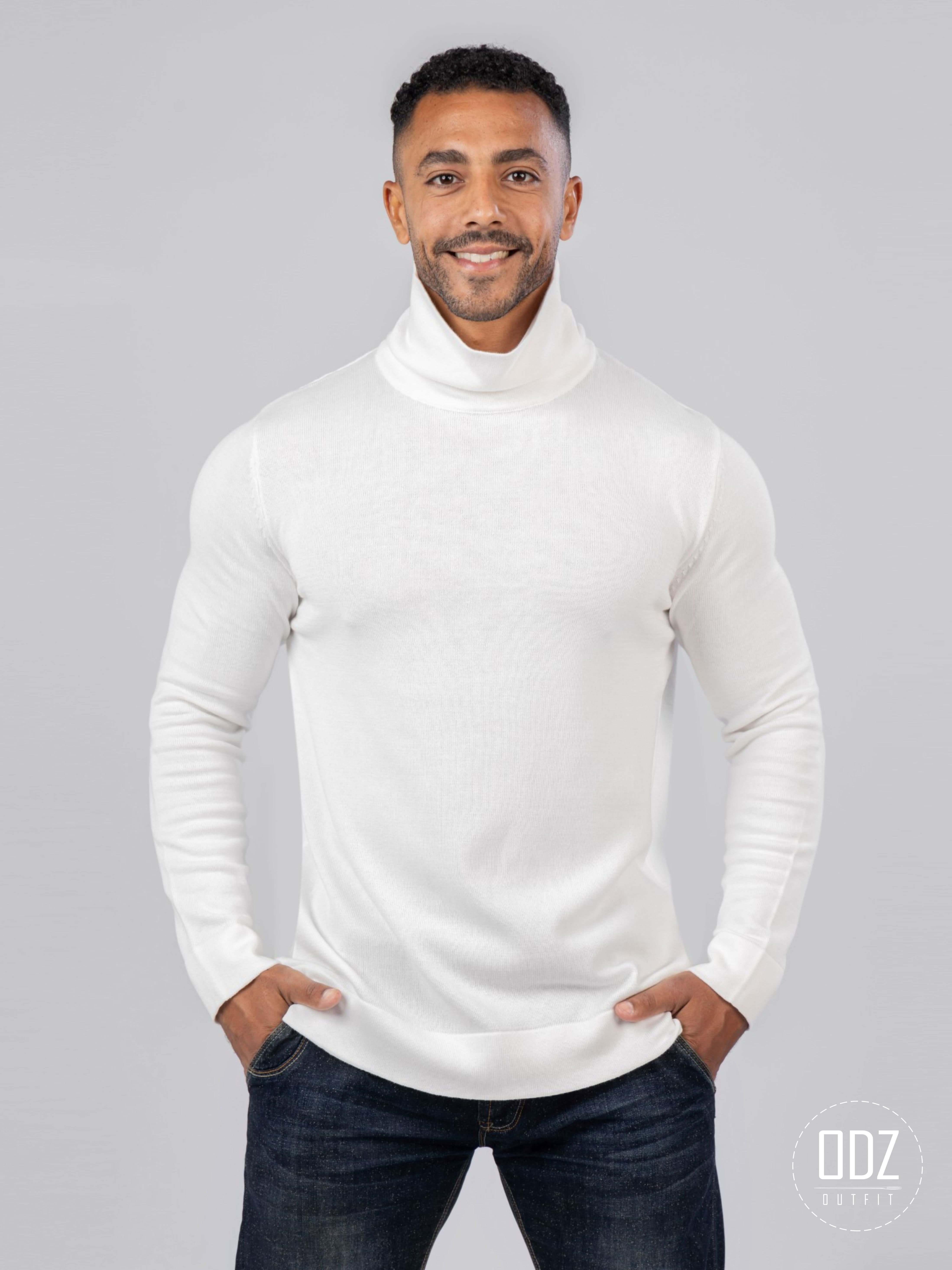 Drape Neck Knit – ODZ outfit