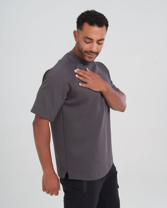 Curved Raglan T-shirt