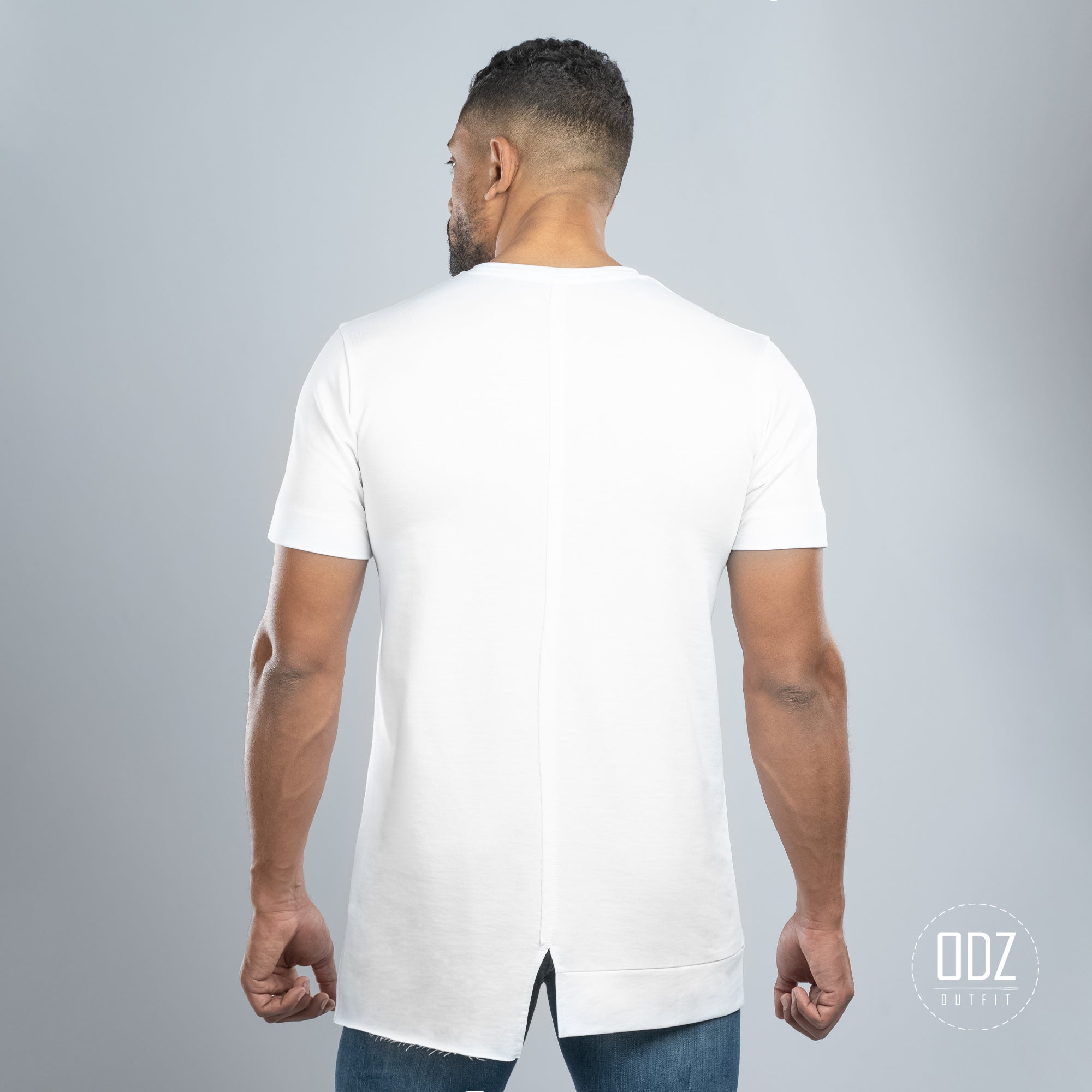 White Cut&Sew T-shirt