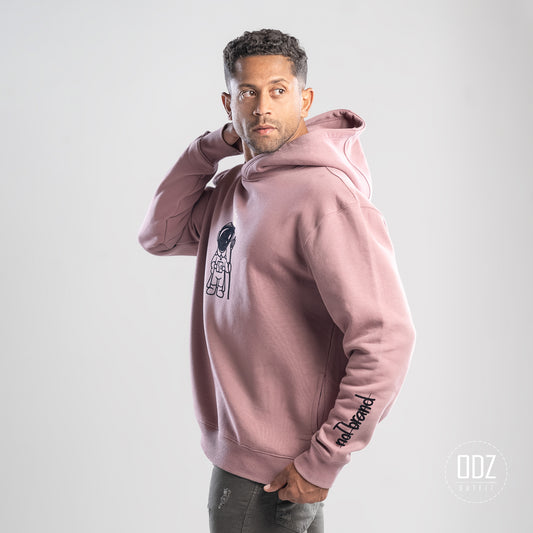 Faded Purple Oversize Astro. King Hoodie