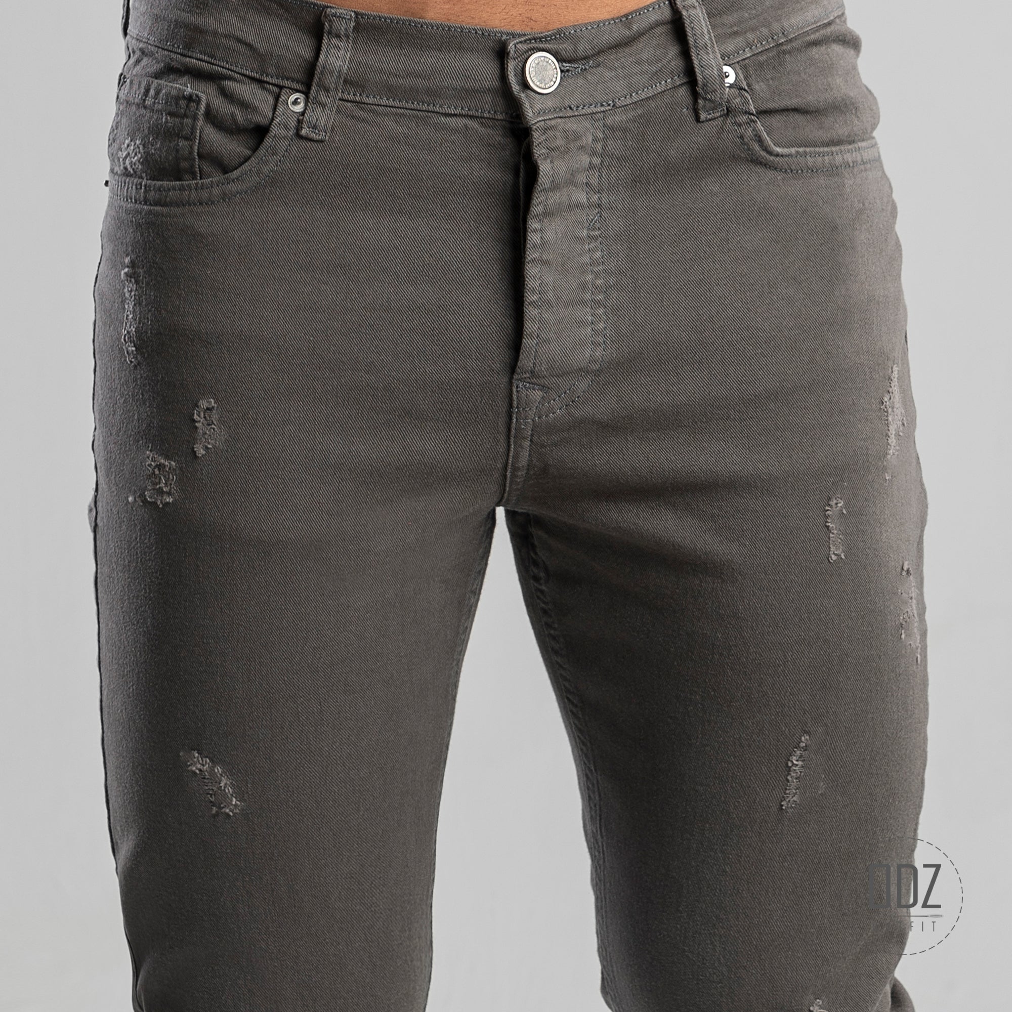 Grey 5-pockets